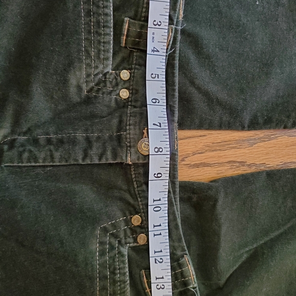 Tribal stretch corduroy bootcut dark green with stretch. Size 6. - Picture 6 of 8